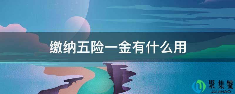 缴纳五险一金有什么用