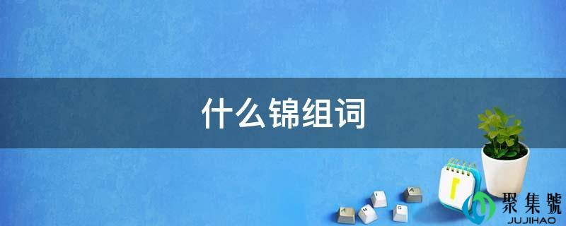 什么锦组词