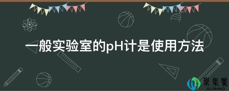 一般尝试室的pH计是利用办法