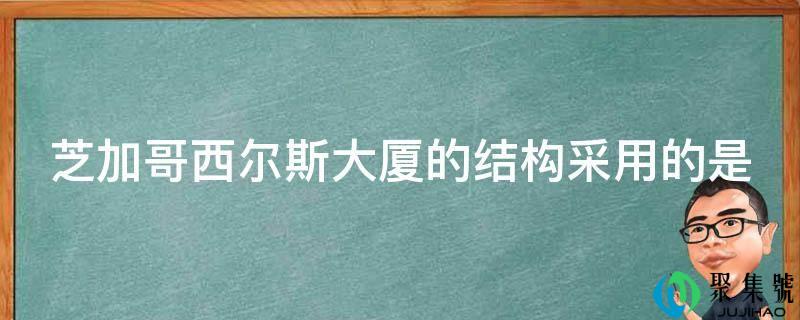 芝加哥西尔斯大厦的结构采用的是（美国芝加哥西尔斯大厦）