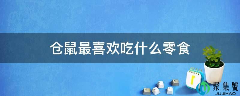 仓鼠最喜欢吃什么零食