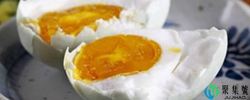 咸鸭蛋煮多久才能吃