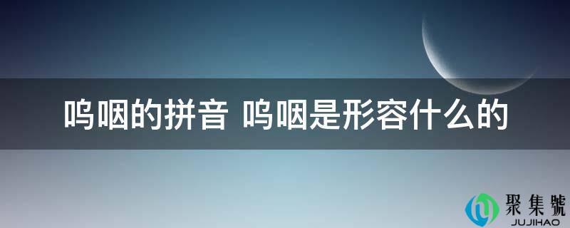 呜咽的拼音 呜咽是形容什么的