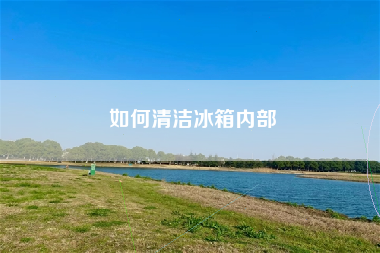 如何清洁冰箱内部