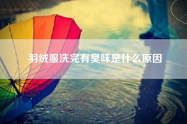 羽绒服洗完有臭味是什么原因