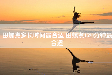 田螺煮多长时间最合适 田螺煮1520分钟最合适