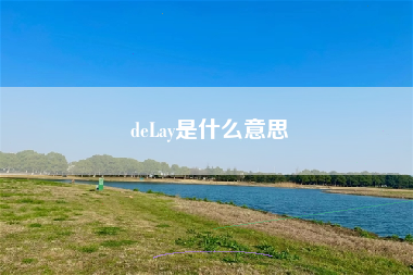 deLay是什么意思