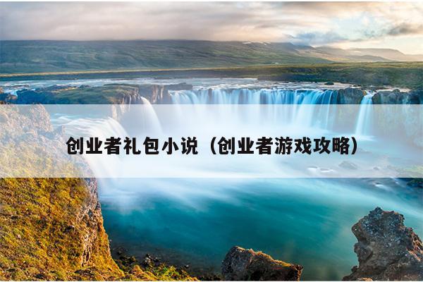 创业者礼包小说（创业者游戏攻略）