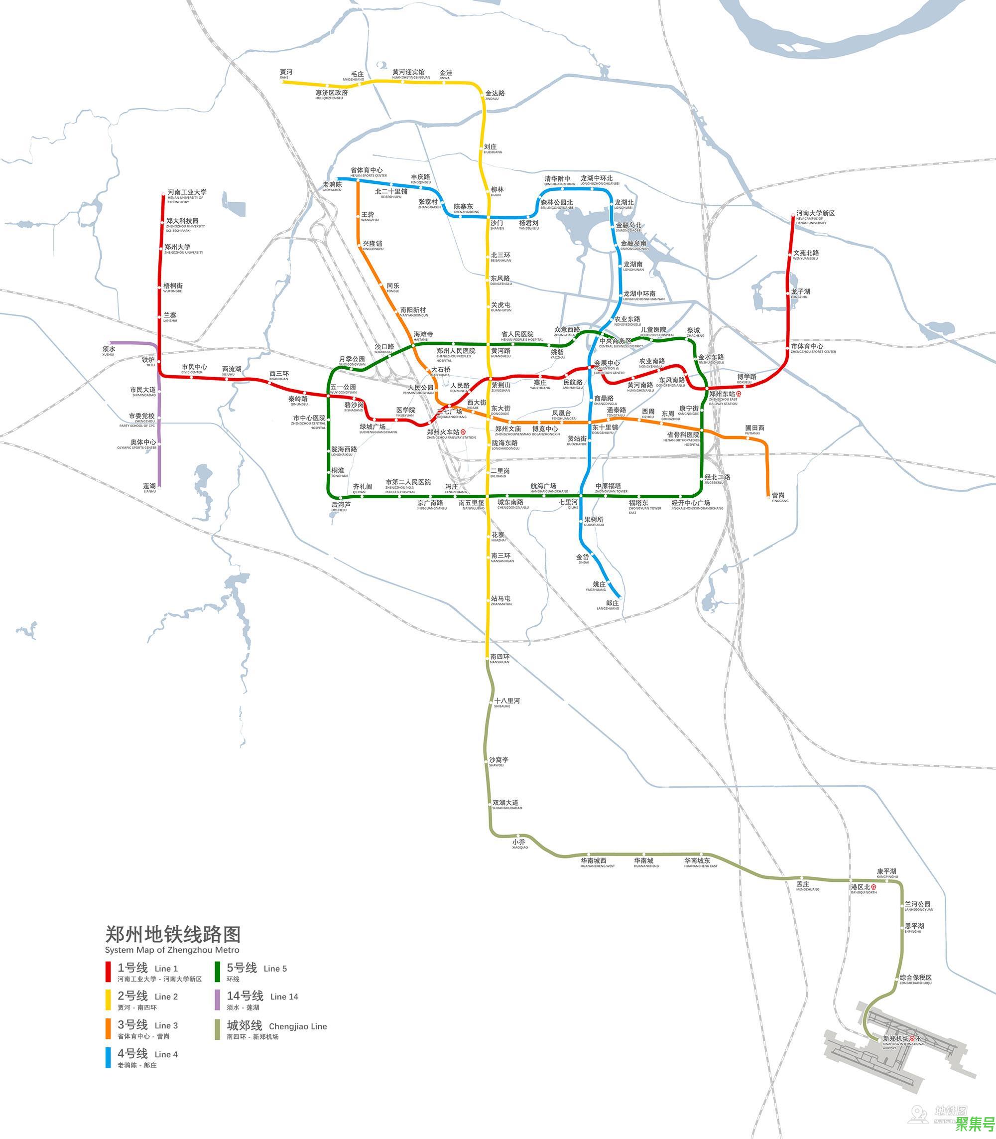 郑州地铁线路图高清晰最新(郑州地铁运营时间表最新)
