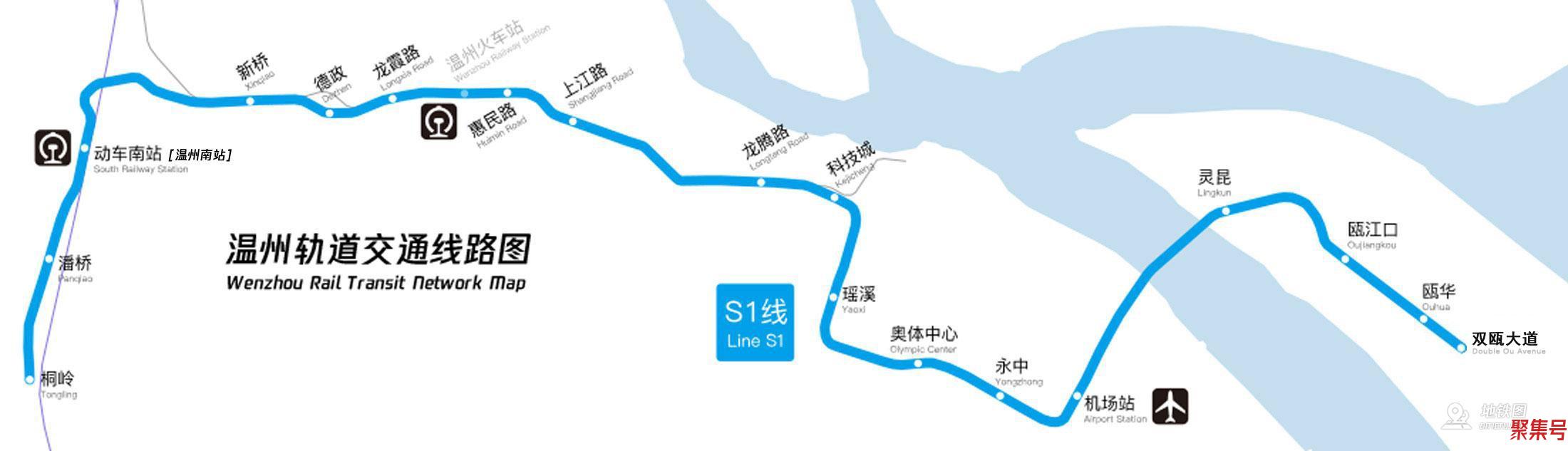 温州地铁线路图高清晰最新(温州地铁运营时间表最新)