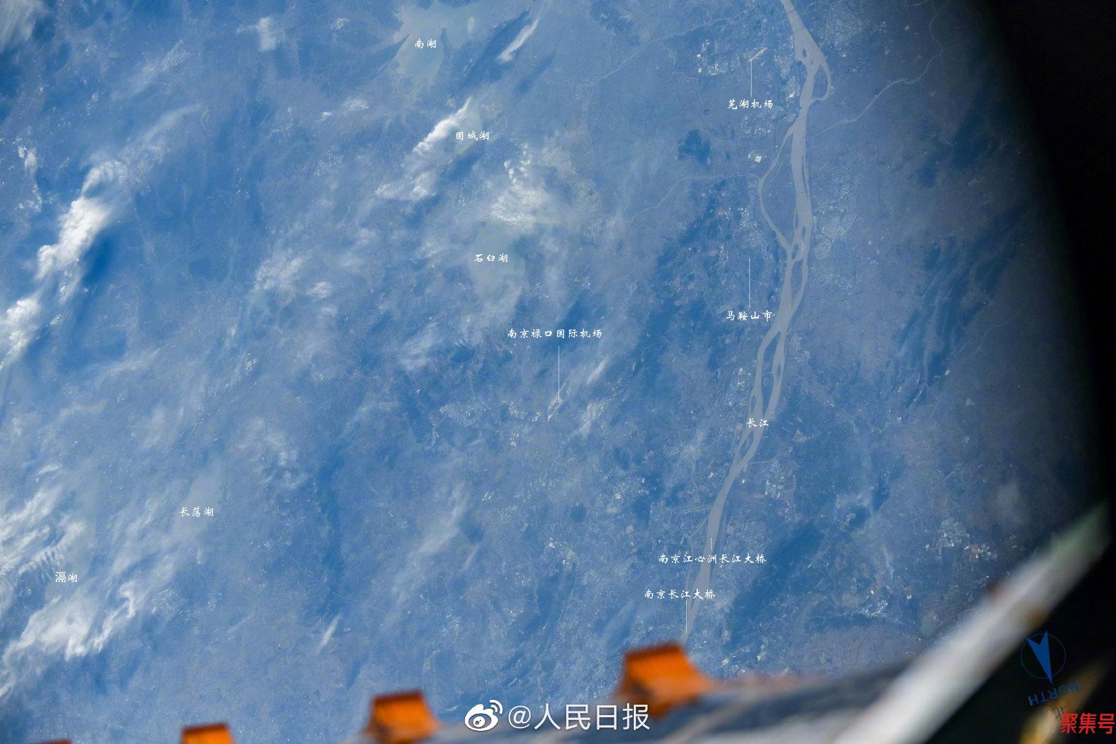 王亚平在太空拍到的长江黄河什么样（太空能看到黄河吗）