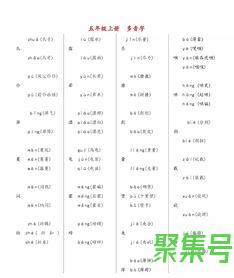 关于小学语文5年级易错字词句（文案素材)