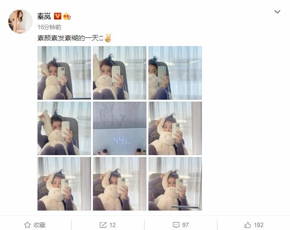 演员秦岚生活照片(秦岚个人资料简介图片)
