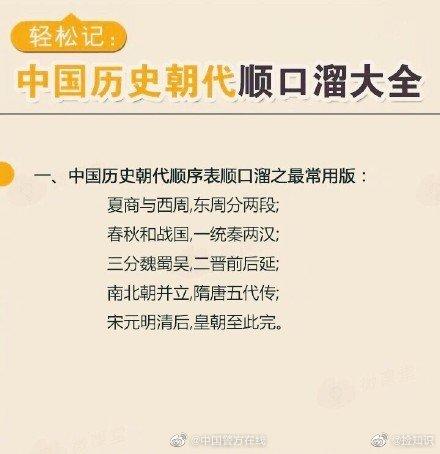 历史朝代歌(历史朝代歌歌曲)