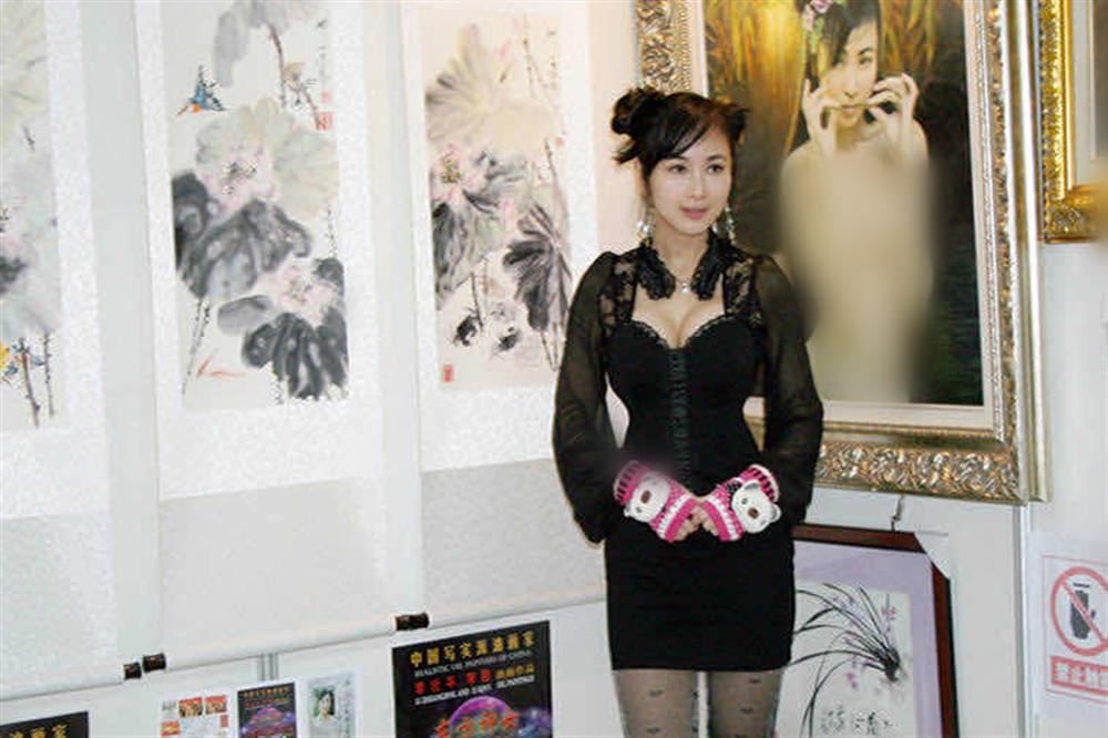 东方神女李勤凸点(李勤油画作品欣赏)
