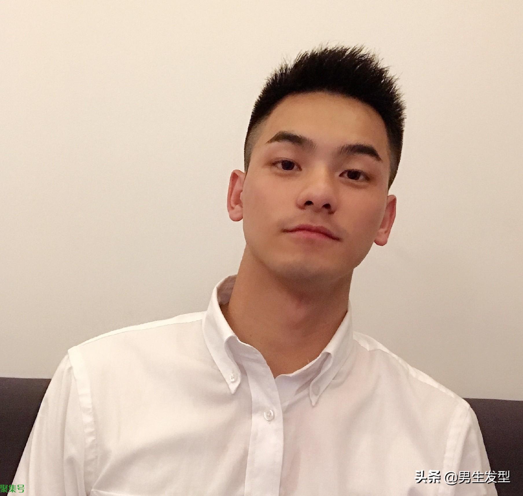 男生短发精神帅气发型（2022最火发型男短发）