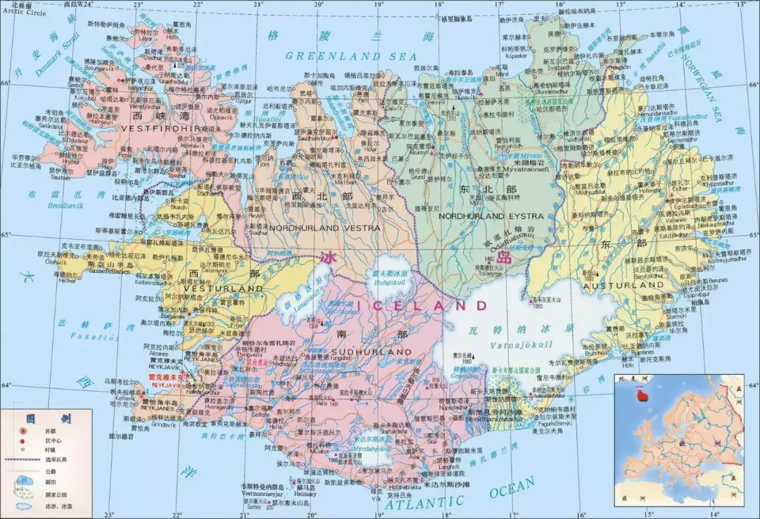 冰岛在哪(冰岛在哪个国家哪个省)