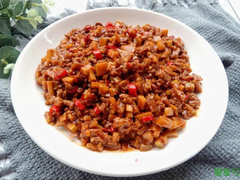 笋丁杂酱:用来拌饭拌面都绝了