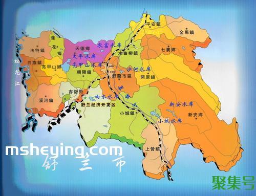 舒兰市属于哪个市(舒兰市多少人口)