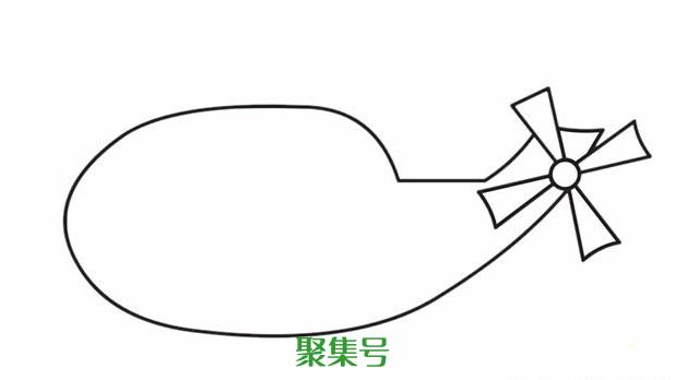 飞机怎么画，飞机简笔画 儿童简笔画