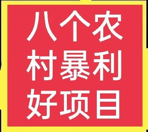 新农村致富好项目，农村有哪些致富新项目