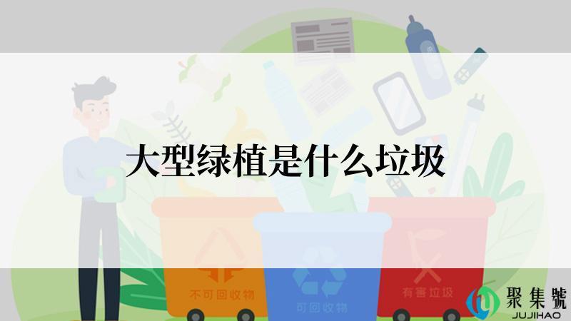 大型绿植是什么垃圾