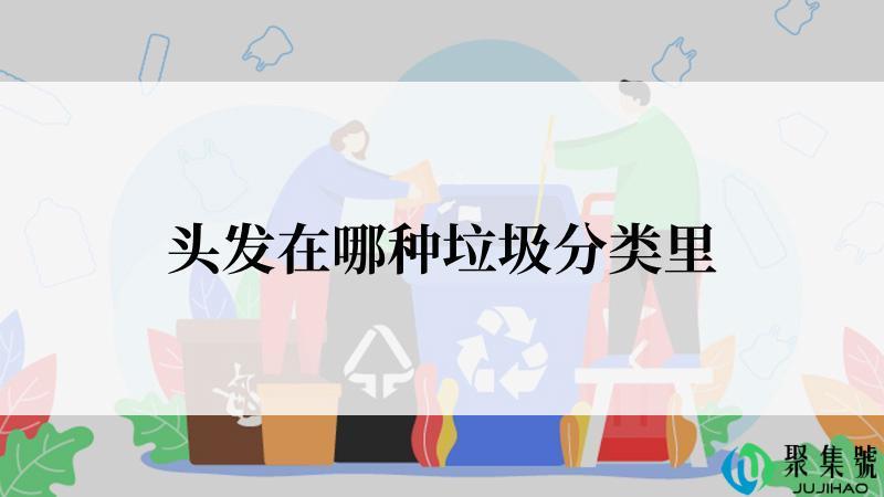 头发在哪种垃圾分类里