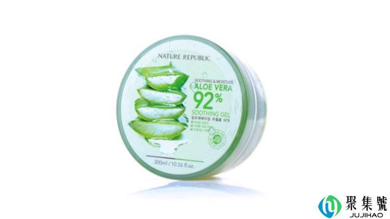 带妆涂芦荟胶好吗