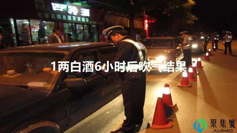 1两白酒6小时后吹气结果