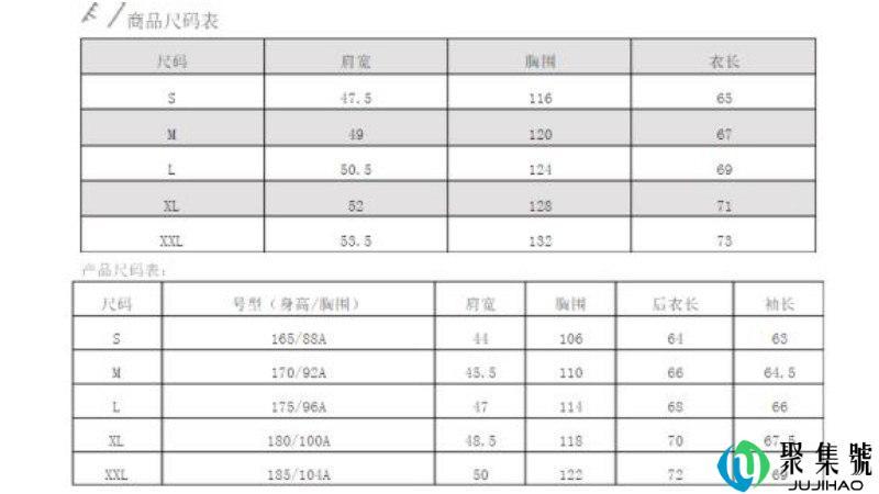 衣服92a代表什么意思