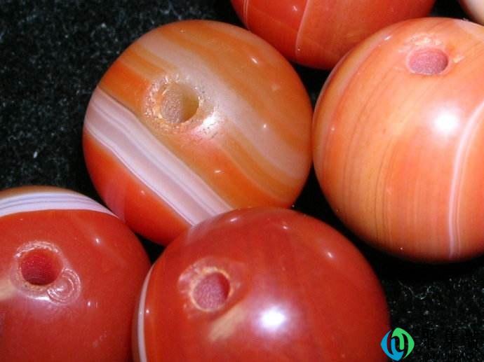 玛瑙高温后的特征