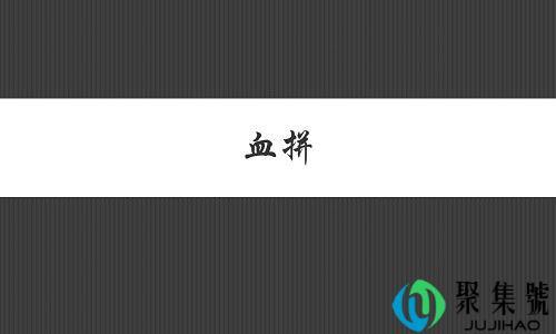 血拼是什么意思