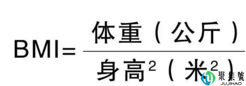 体型bmi计算公式