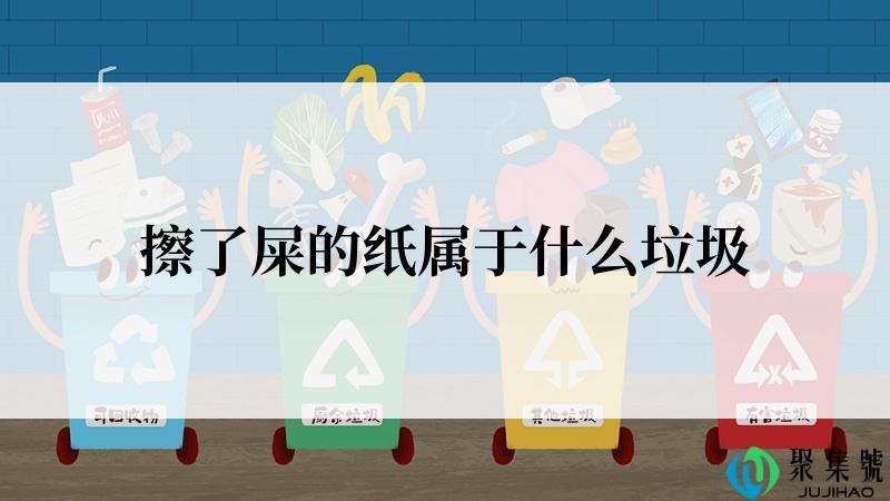 擦了屎的纸属于什么垃圾