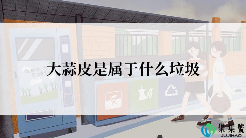 大蒜皮是属于什么垃圾