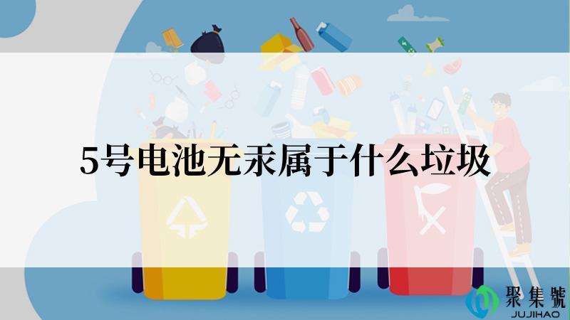 5号电池无汞属于什么垃圾