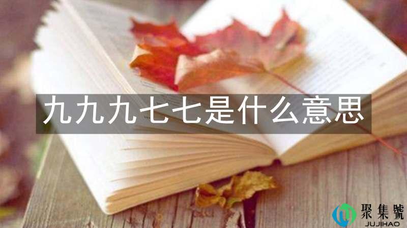 九九九七七是什么意思