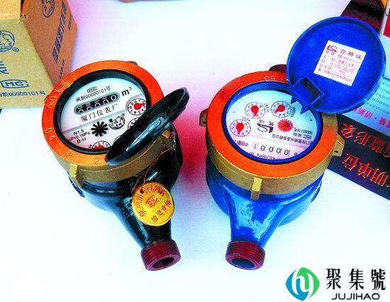 自来水表上的一度水表示耗水量为