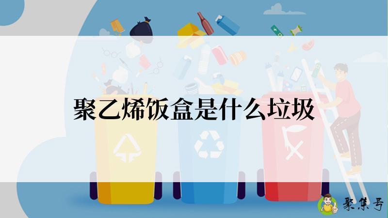 聚乙烯饭盒是什么垃圾