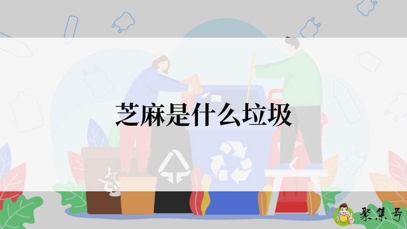 芝麻是什么垃圾