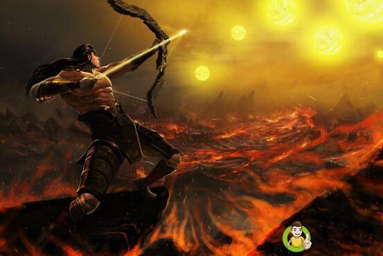 后羿射掉九个太阳的原因是什么