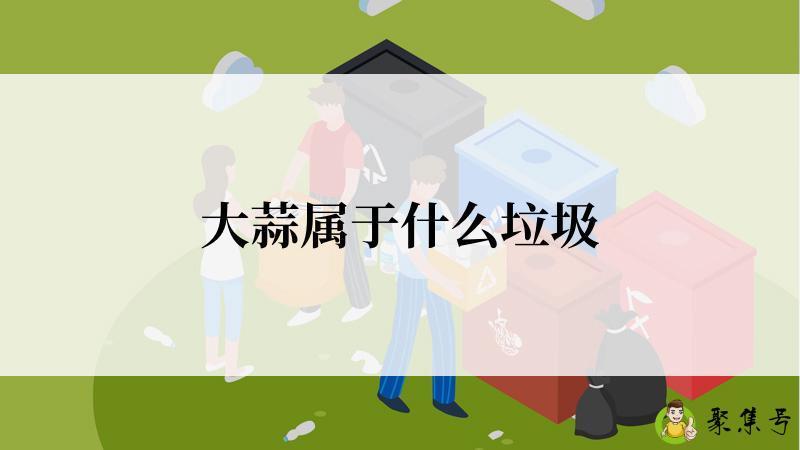 大蒜属于什么垃圾