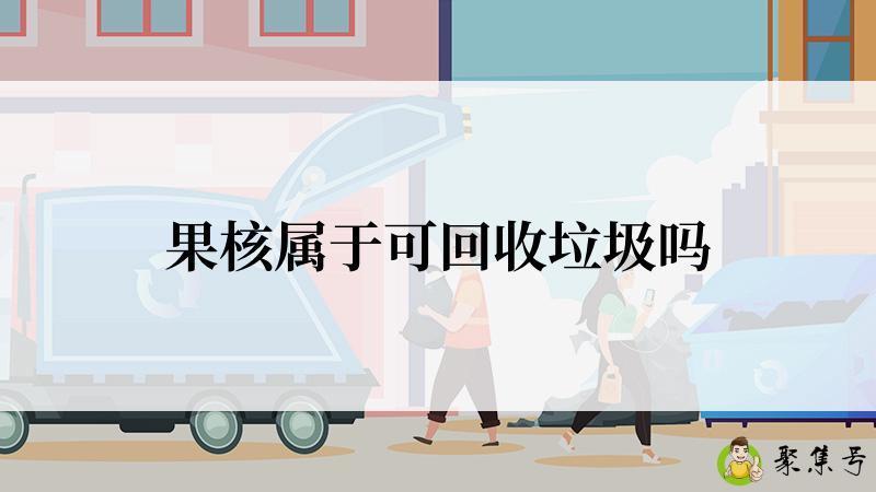 果核属于可回收垃圾吗