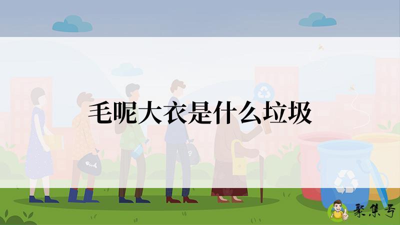 毛呢大衣是什么垃圾