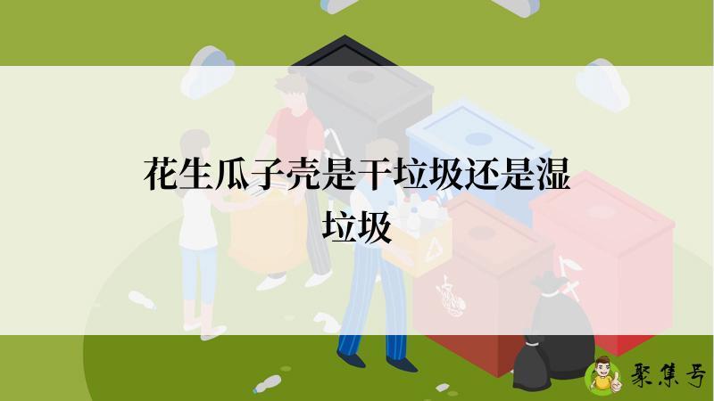 花生瓜子壳是干垃圾还是湿垃圾