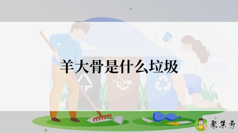 羊大骨是什么垃圾