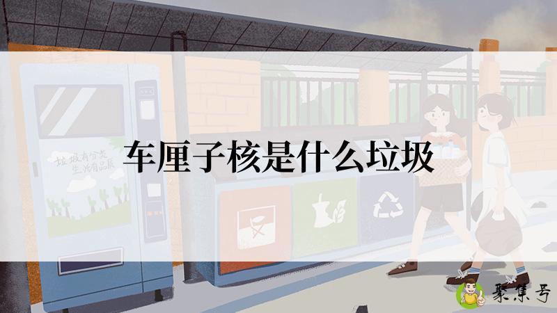 车厘子核是什么垃圾