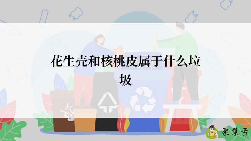 花生壳和核桃皮属于什么垃圾