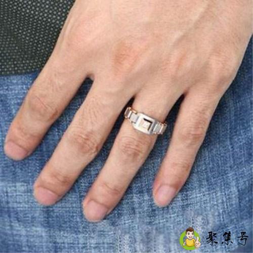 戒指的戴法男