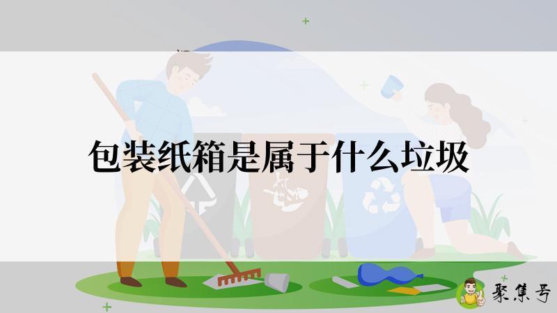 包装纸箱是属于什么垃圾